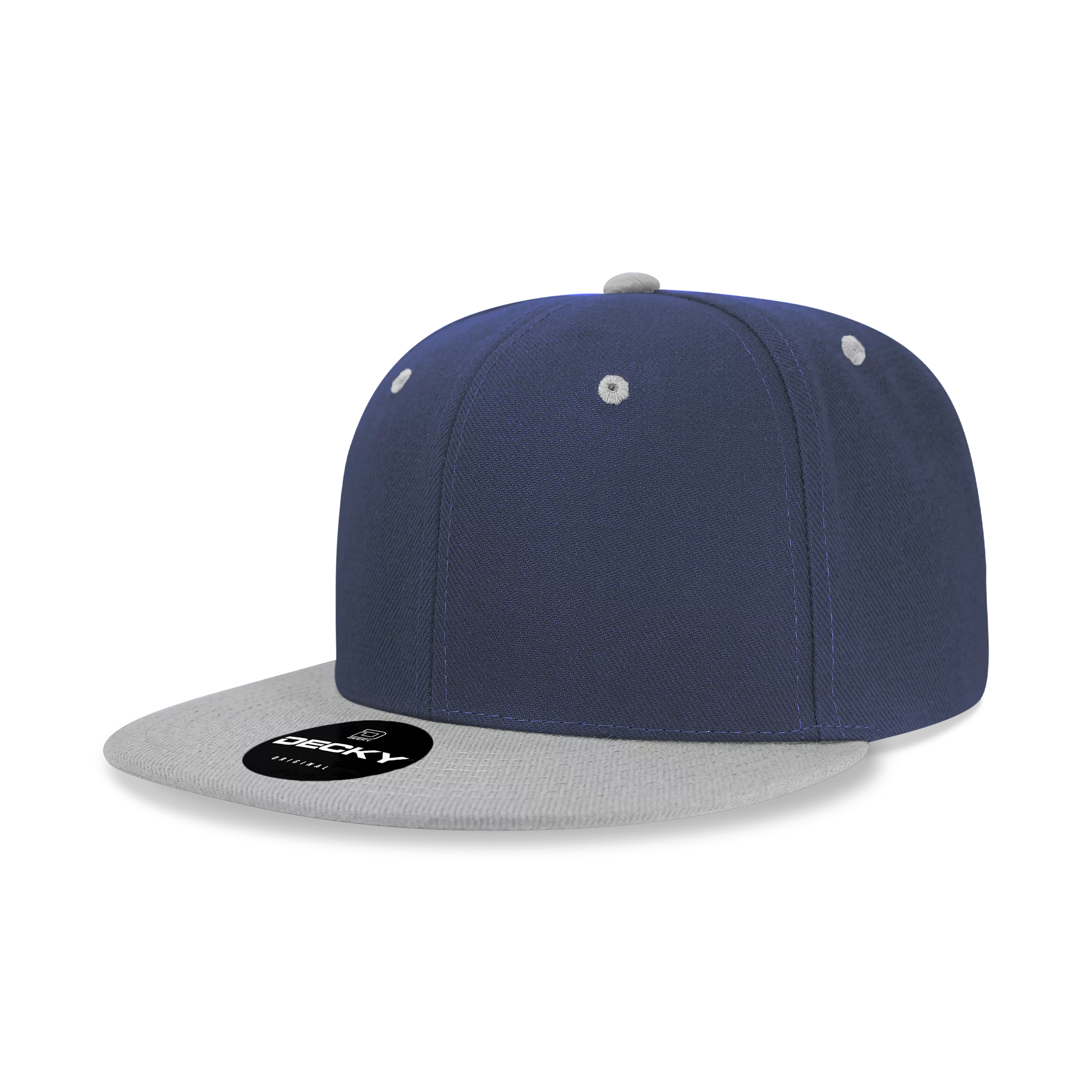 Decky Headwear 6020 in Solid, Dual, and Tri-Colors (Embroidered with Your Logo)