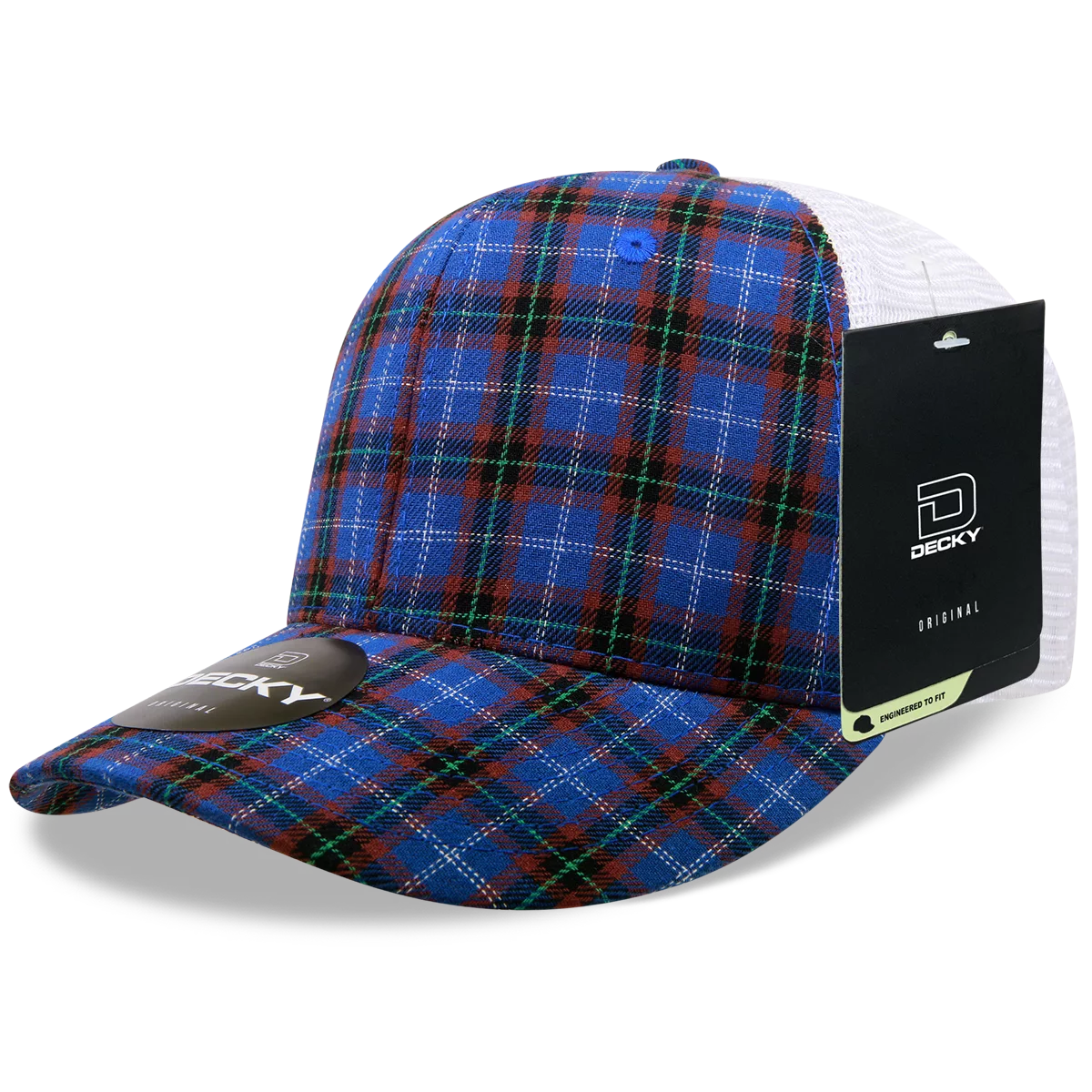Decky Headwear 6017 in Plaid Patterns, Set 1