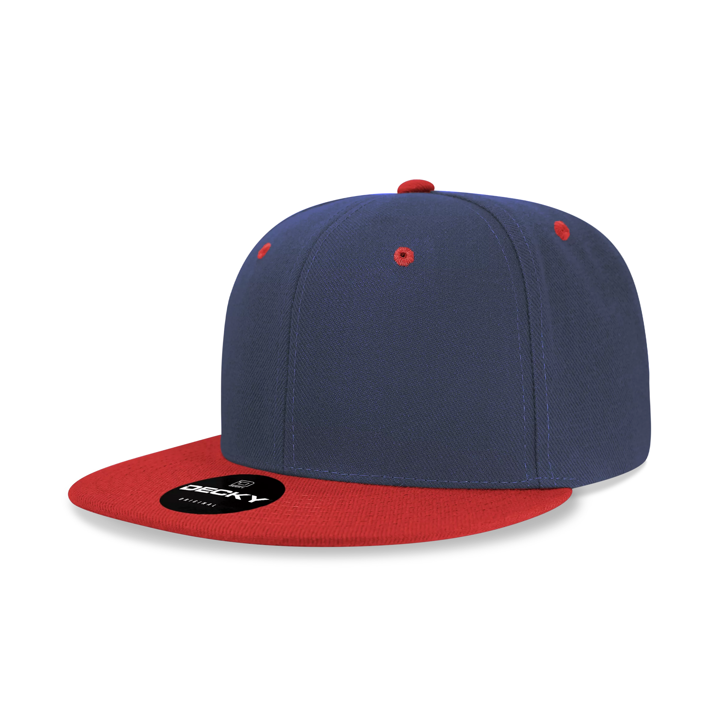 Decky Headwear 6020 in Solid, Dual, and Tri-Colors (Embroidered with Your Logo)