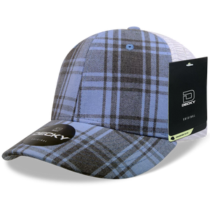 Decky Headwear 6017 in Plaid Patterns, Set 1