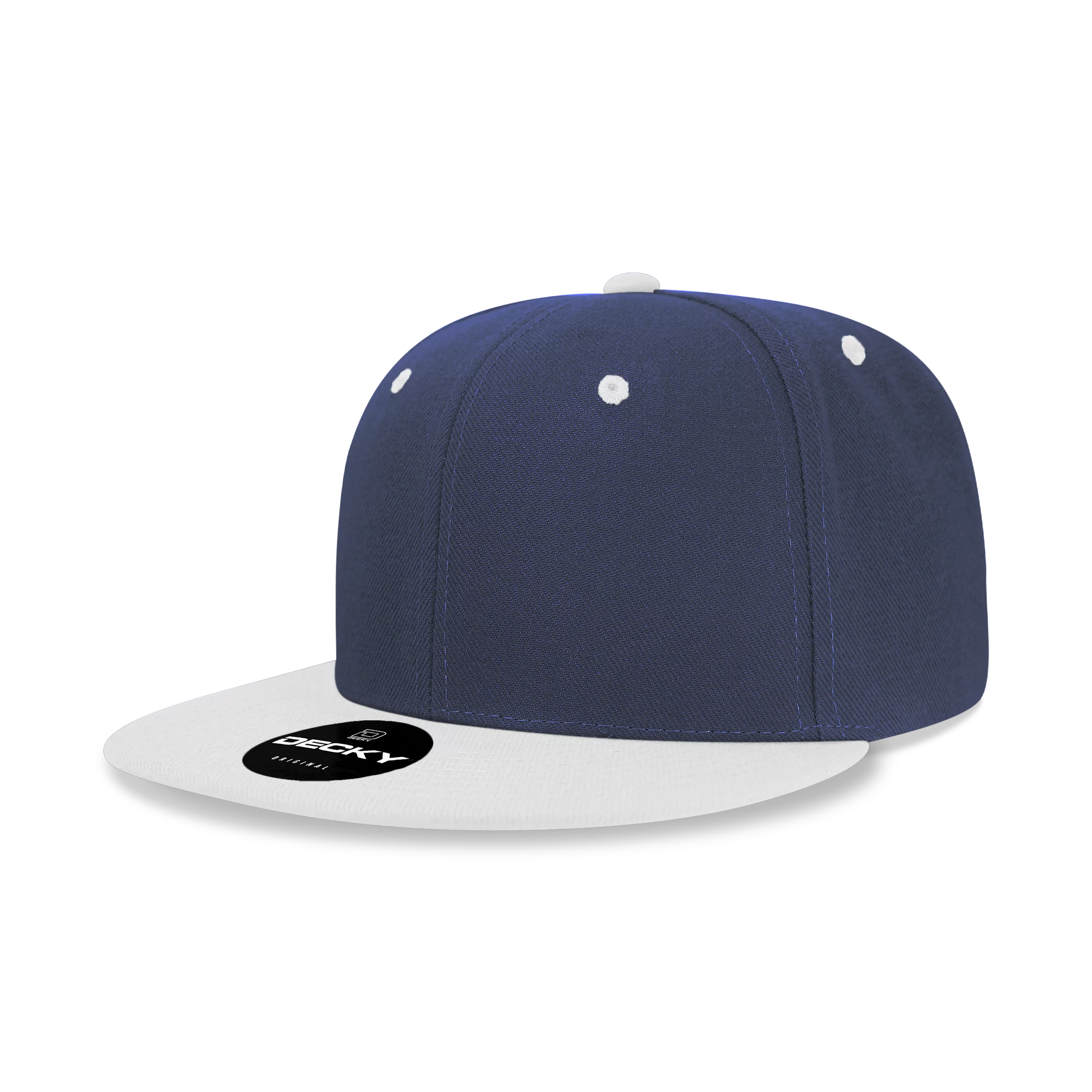 Decky Headwear 6020 in Solid, Dual, and Tri-Colors (Embroidered with Your Logo)