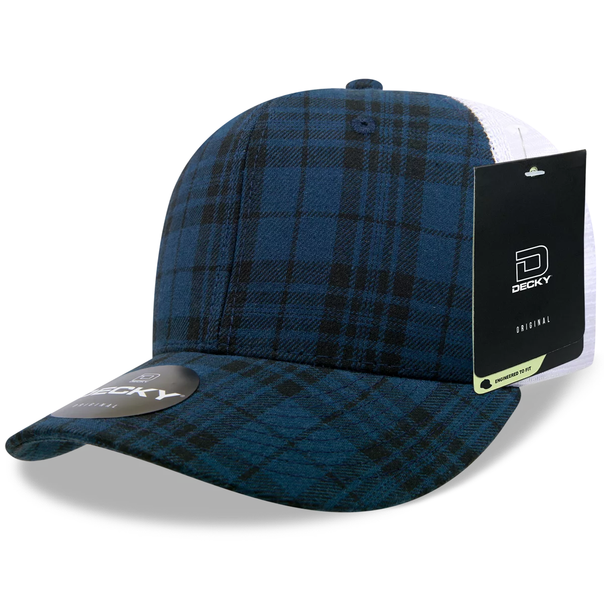 Decky Headwear 6017 in Plaid Patterns, Set 1