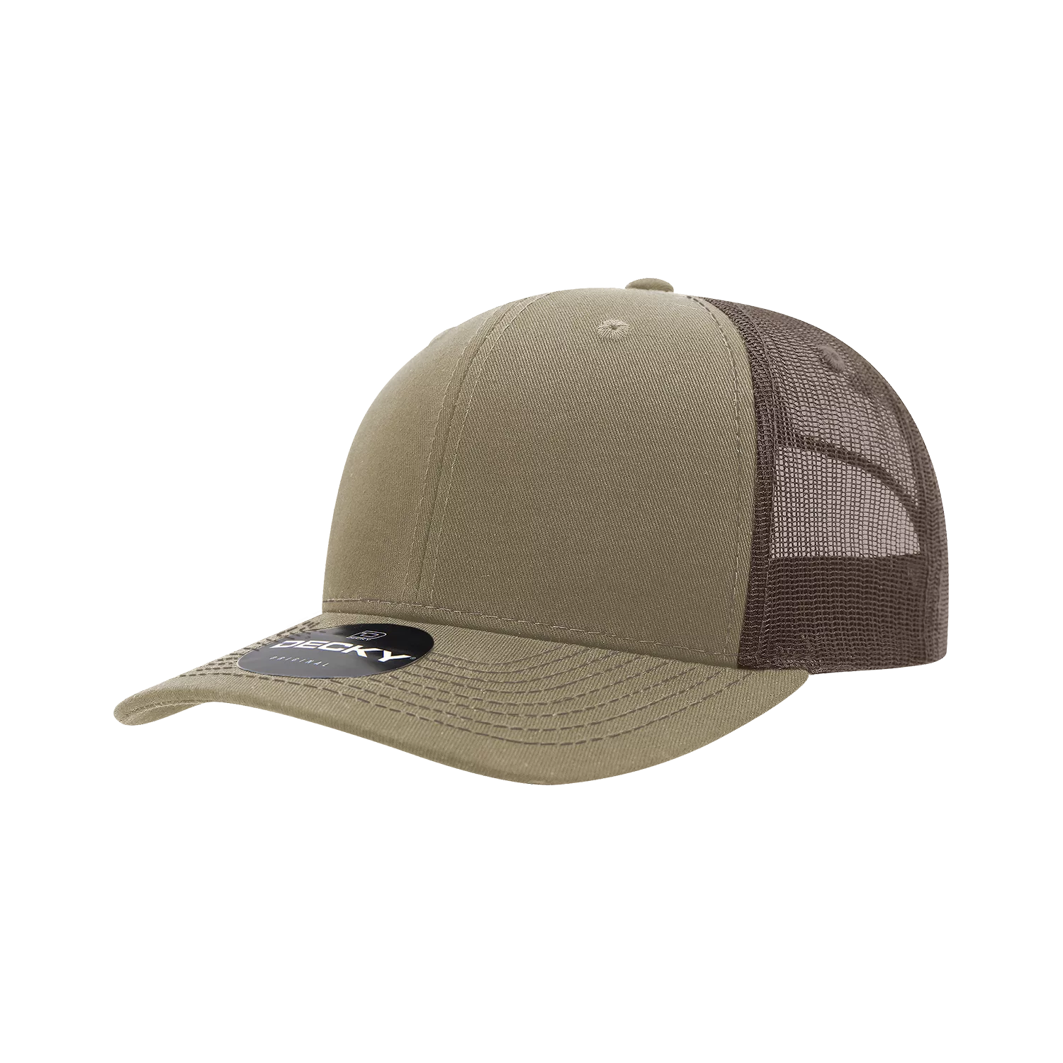 Decky Headwear 6031 in Tri-Colors (Embroidered with Your Logo)