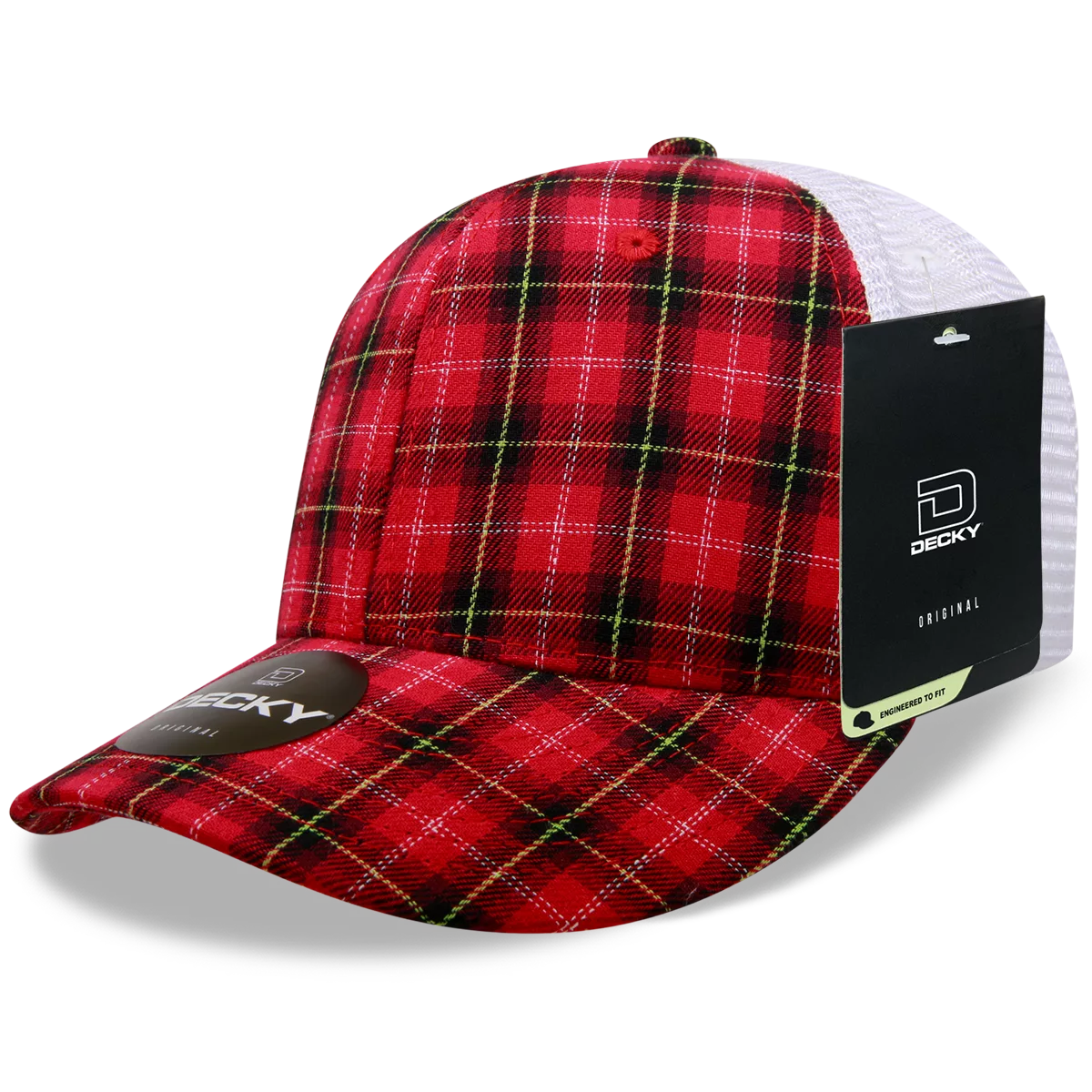 Decky Headwear 6017 in Plaid Patterns, Set 1