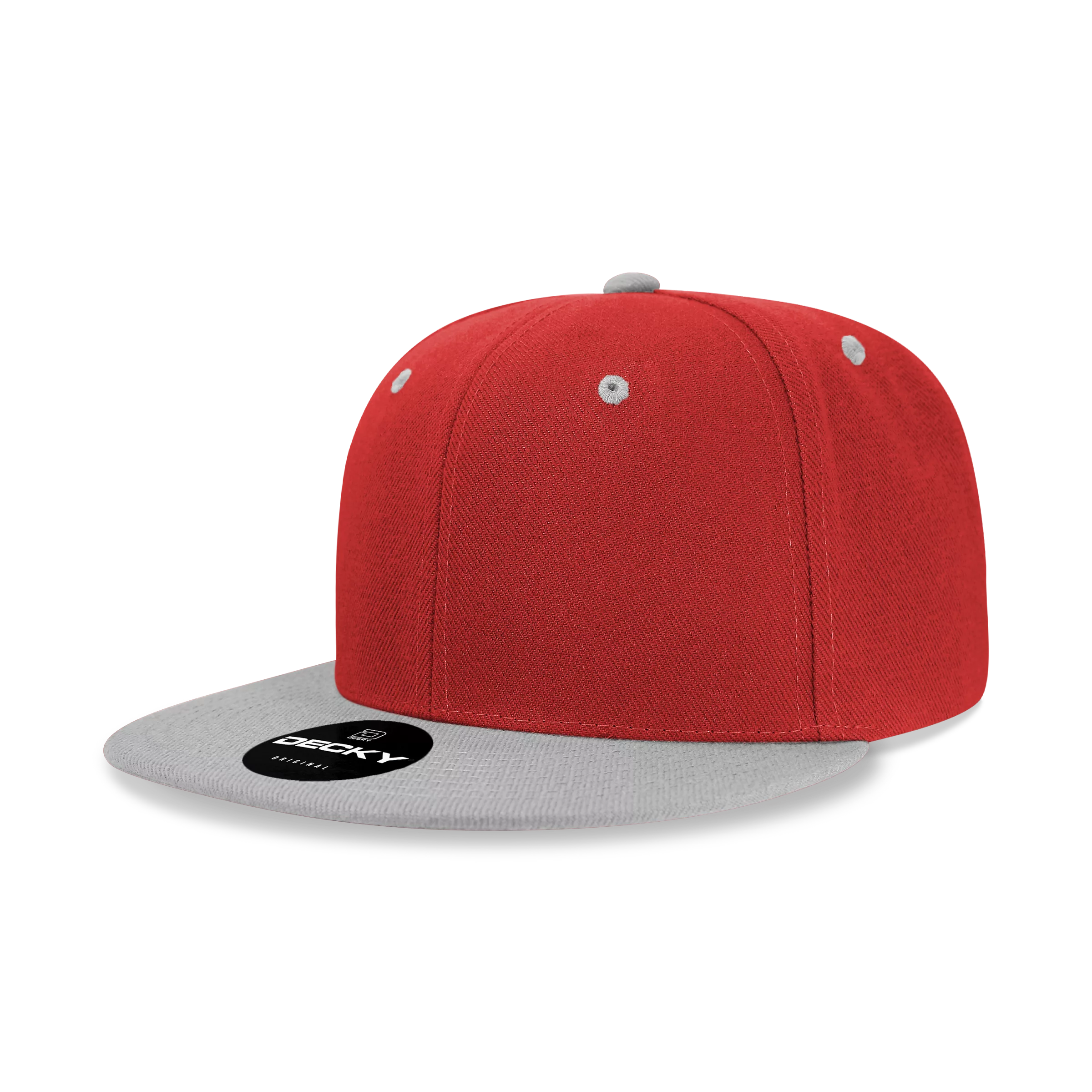 Decky Headwear 6020 in Solid, Dual, and Tri-Colors (Embroidered with Your Logo)
