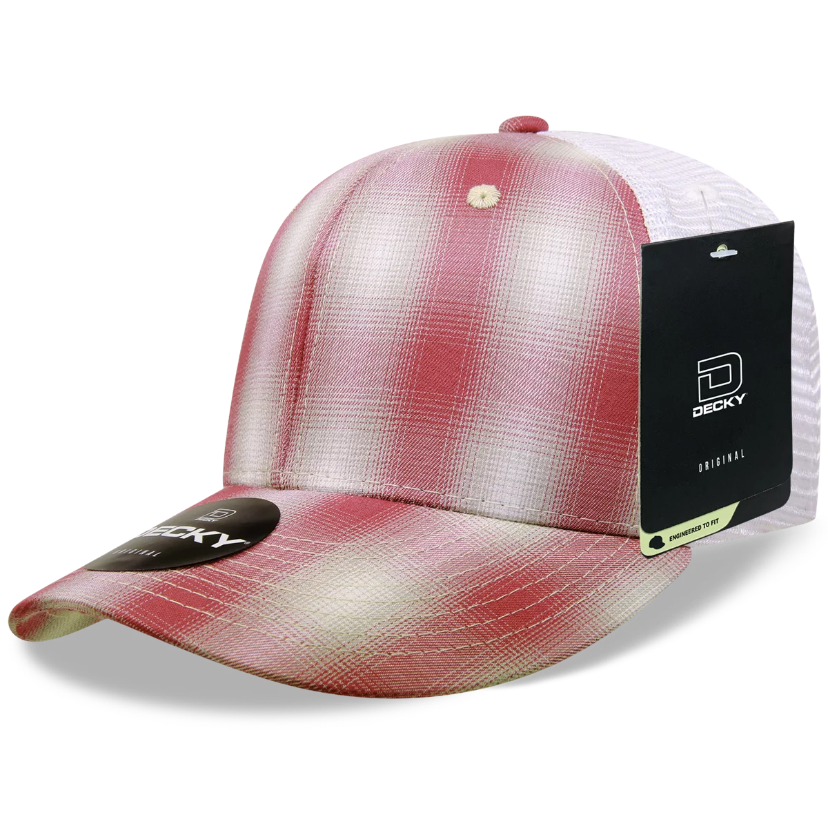 Decky Headwear 6017 in Plaid Patterns, Set 1