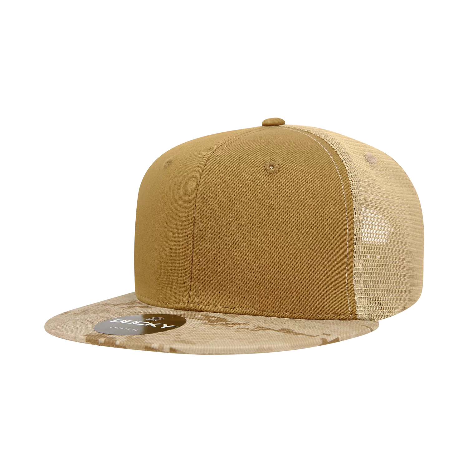 Decky Headwear 1055 in Solid and Tri-Colors (Embroidered with Your Logo)
