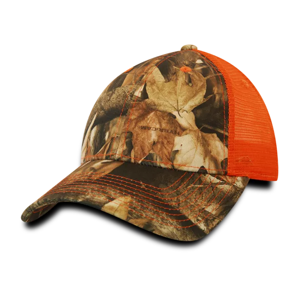 Decky Headwear 218 in Camouflage and Tri-Colors
