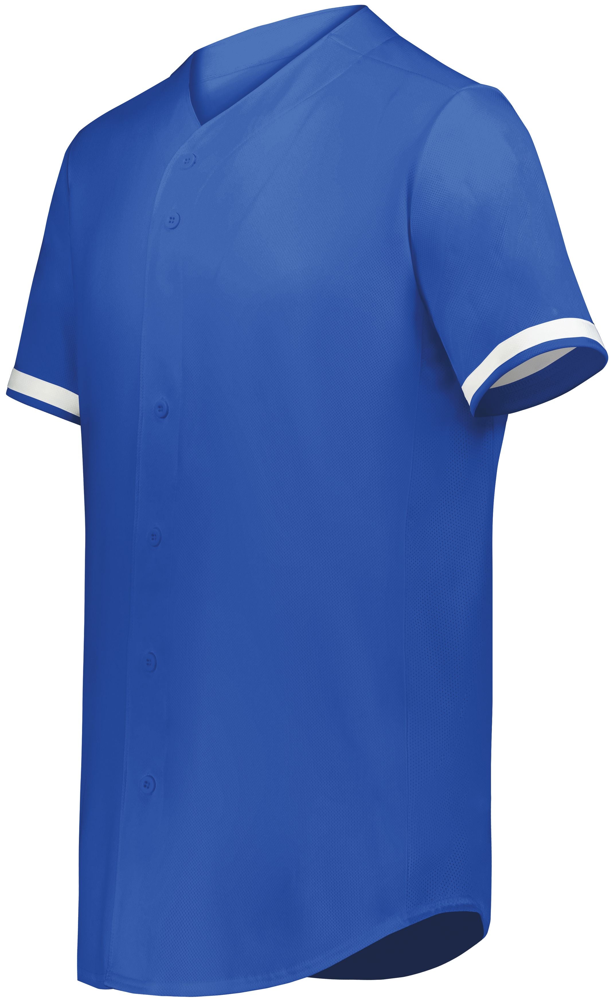 Cutter+ Full Button Baseball Jersey (Dark colors, Printed with your logo) - AtlanticCoastSports