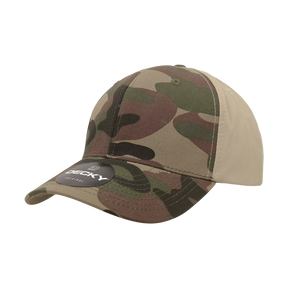 Decky Headwear 1048 in Camouflage and Tri-Colors (Embroidered with Your Logo)