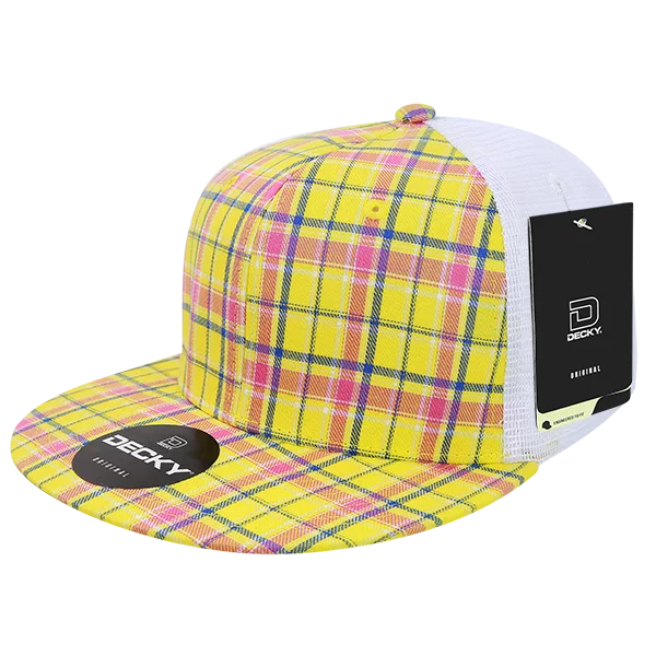 Decky Headwear 6015 in Plaid Patterns, Set 1