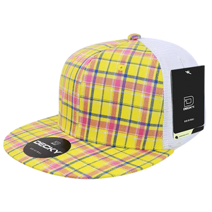 Decky Headwear 6015 in Plaid Patterns, Set 1