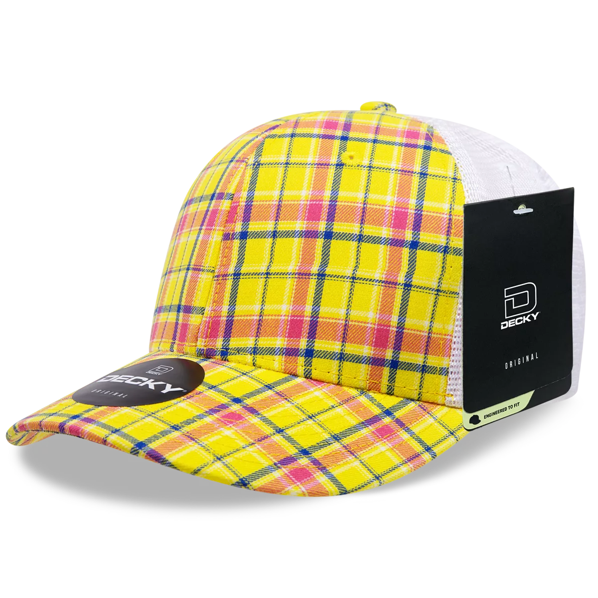 Decky Headwear 6017 in Plaid Patterns, Set 1