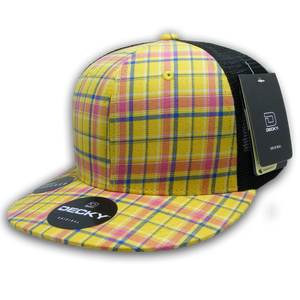 Decky Headwear 6016 in Plaid Patterns