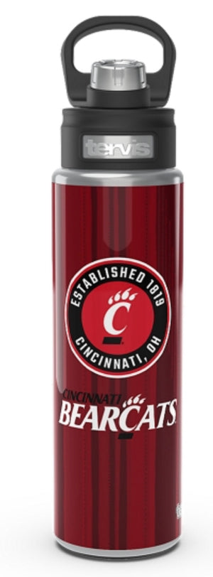 Cincinnati Bearcats Tervis Wide Mouth Bottle - AtlanticCoastSports