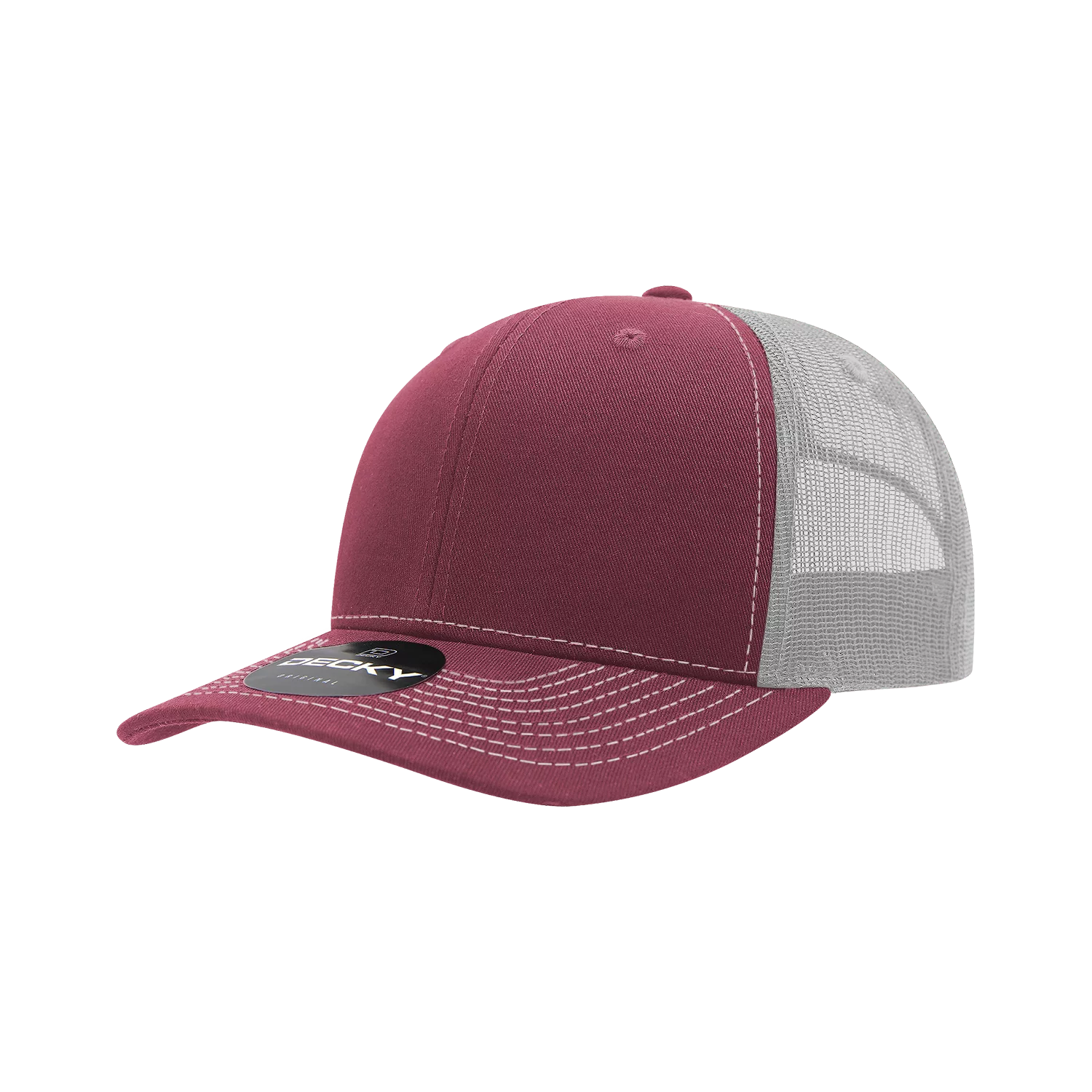 Decky Headwear 6031 in Tri-Colors (Embroidered with Your Logo)