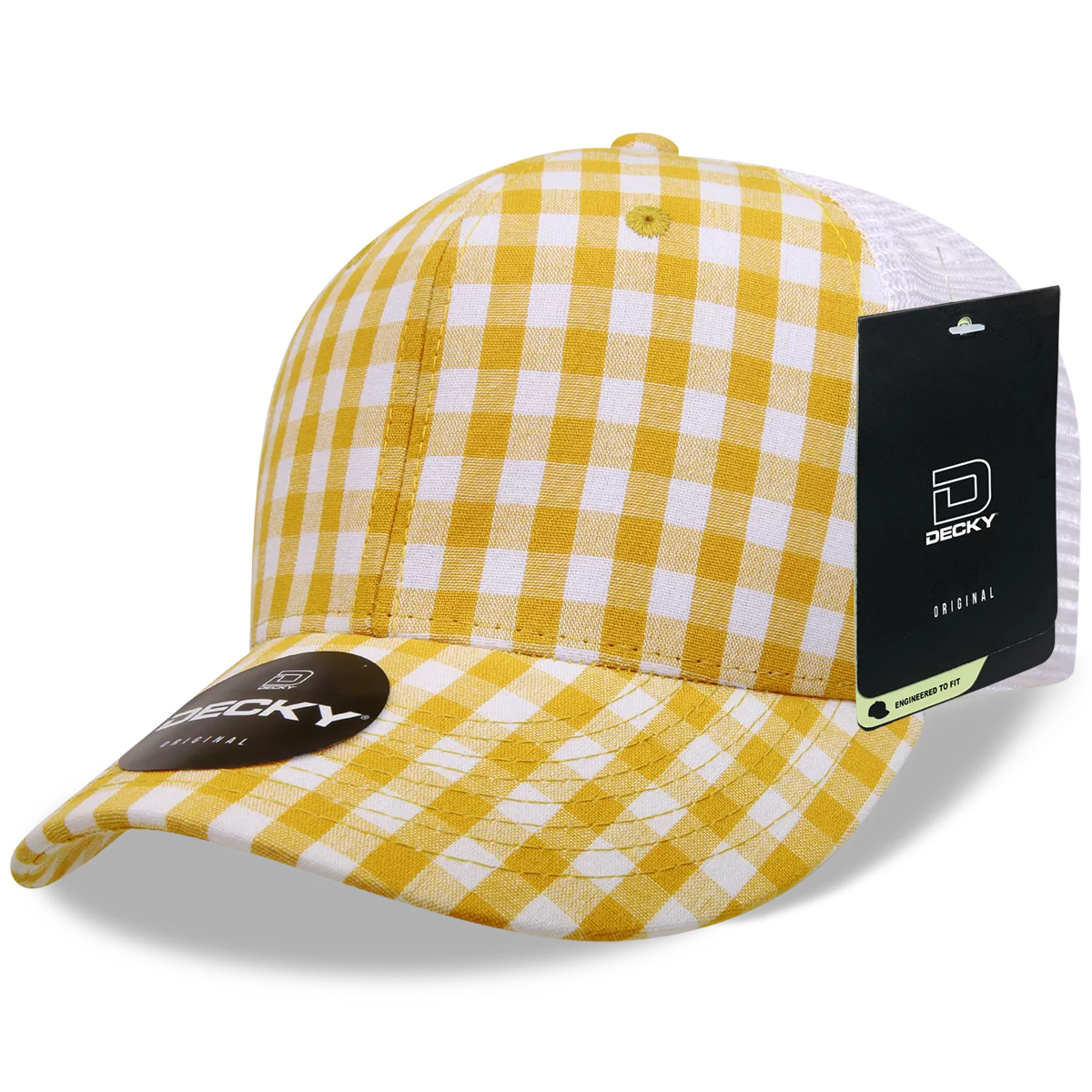 Decky Headwear 6017 in Plaid Patterns, Set 1