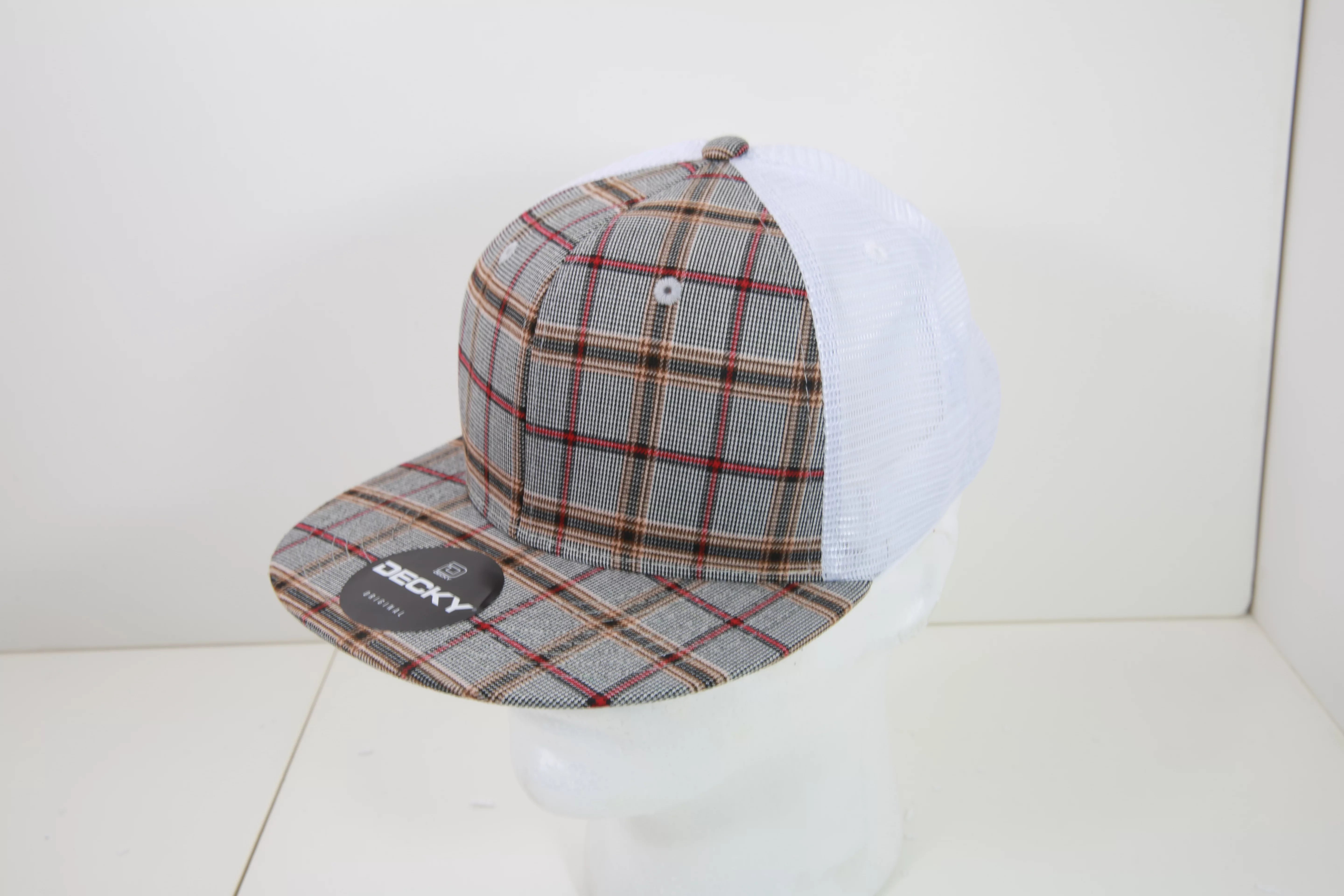Decky Headwear 6015 in Plaid Patterns, Set 1