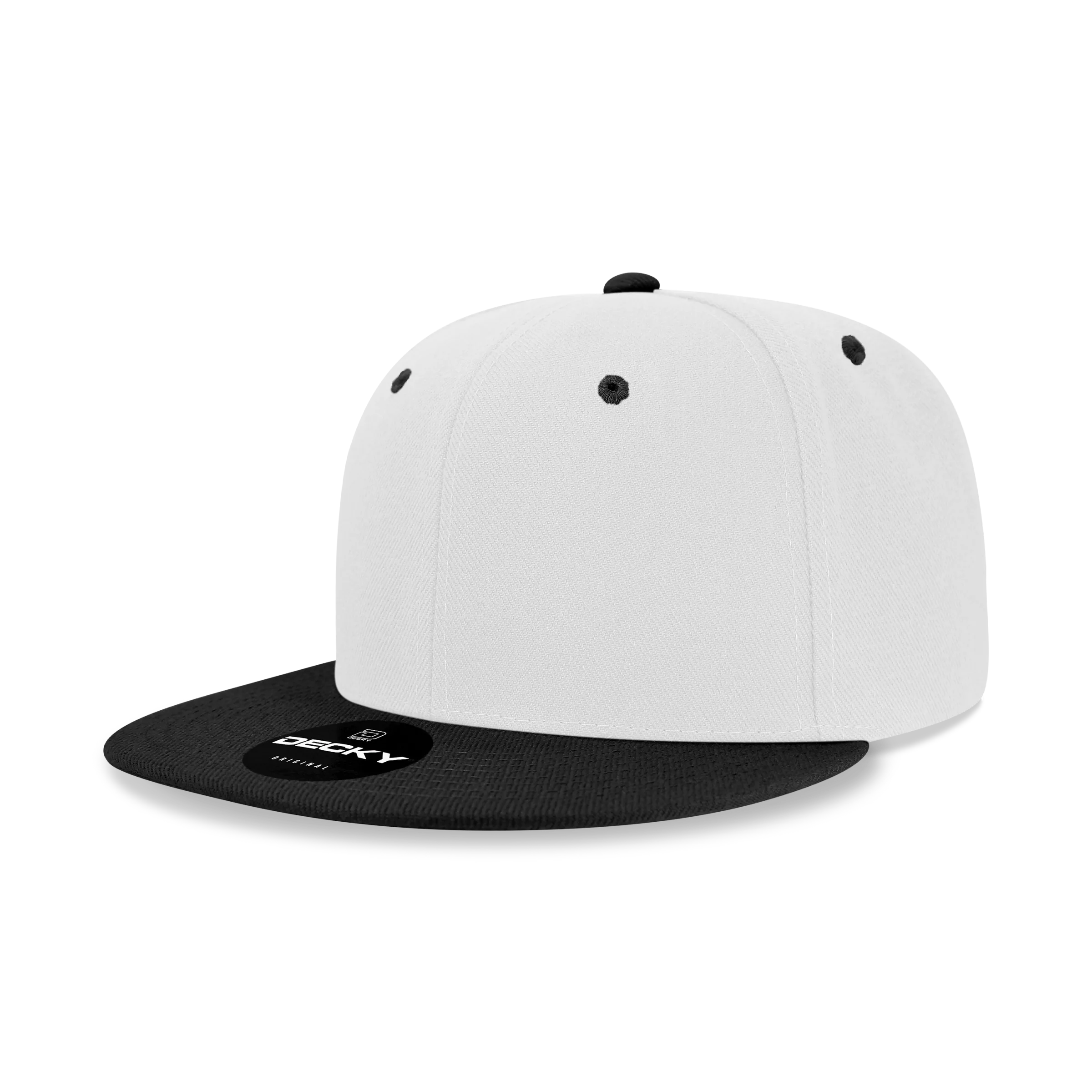 Decky Headwear 6020 in Solid, Dual, and Tri-Colors (Embroidered with Your Logo)