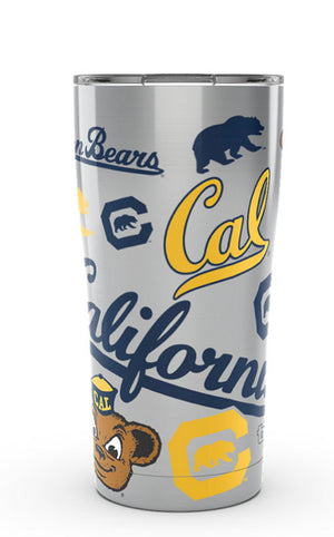 Cal University Bears Tervis Stainless Steel With Hammer Lid - AtlanticCoastSports