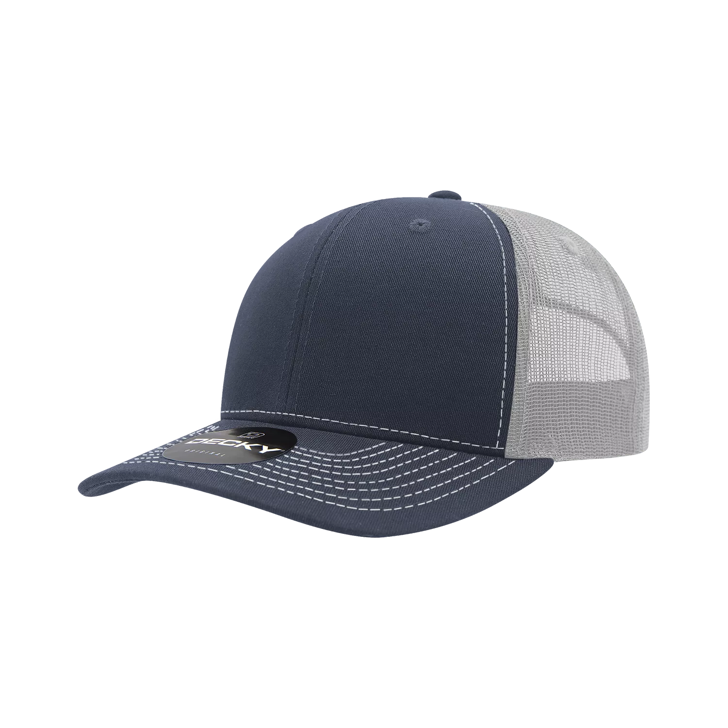 Decky Headwear 6031 in Tri-Colors (Embroidered with Your Logo)