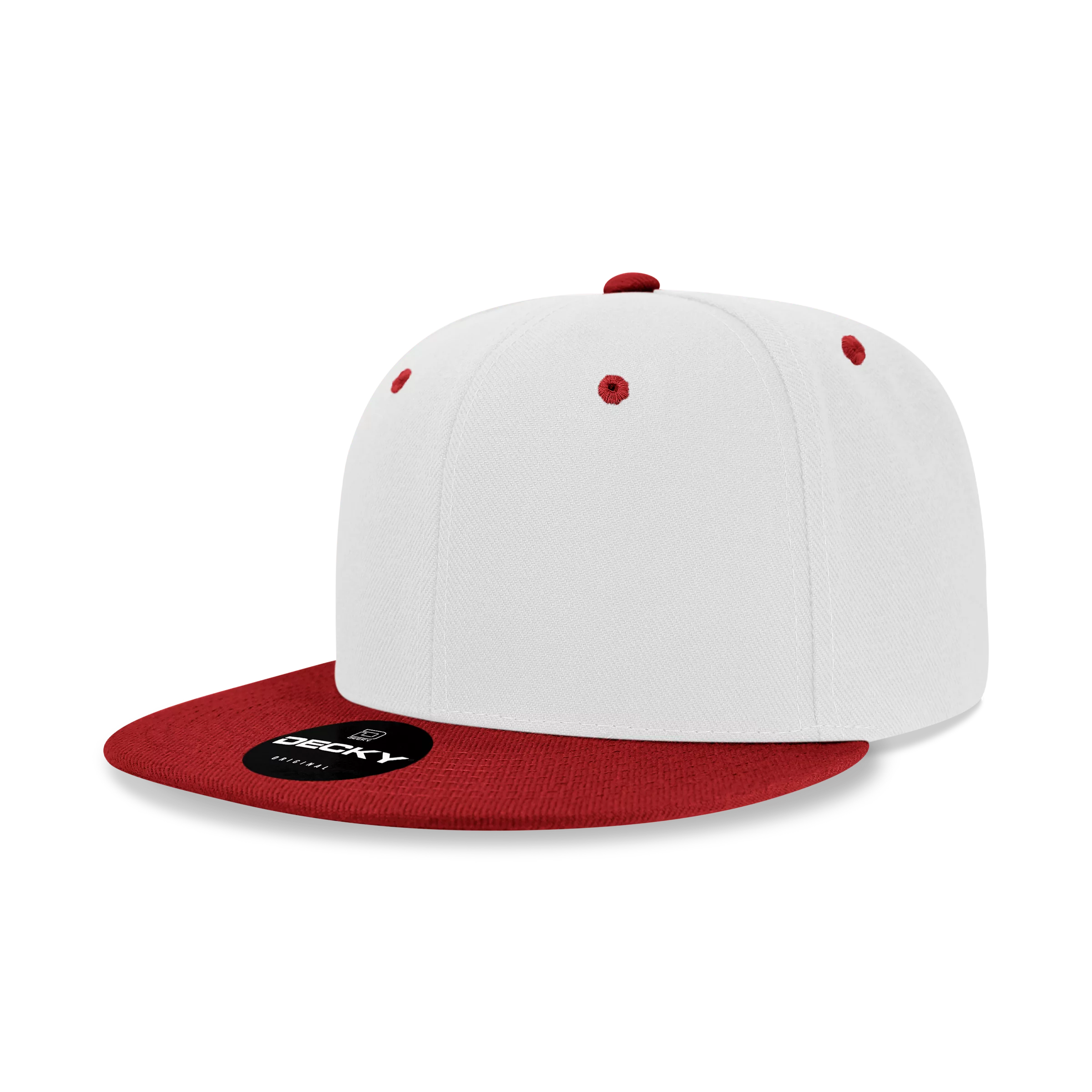 Decky Headwear 6020 in Solid, Dual, and Tri-Colors (Embroidered with Your Logo)