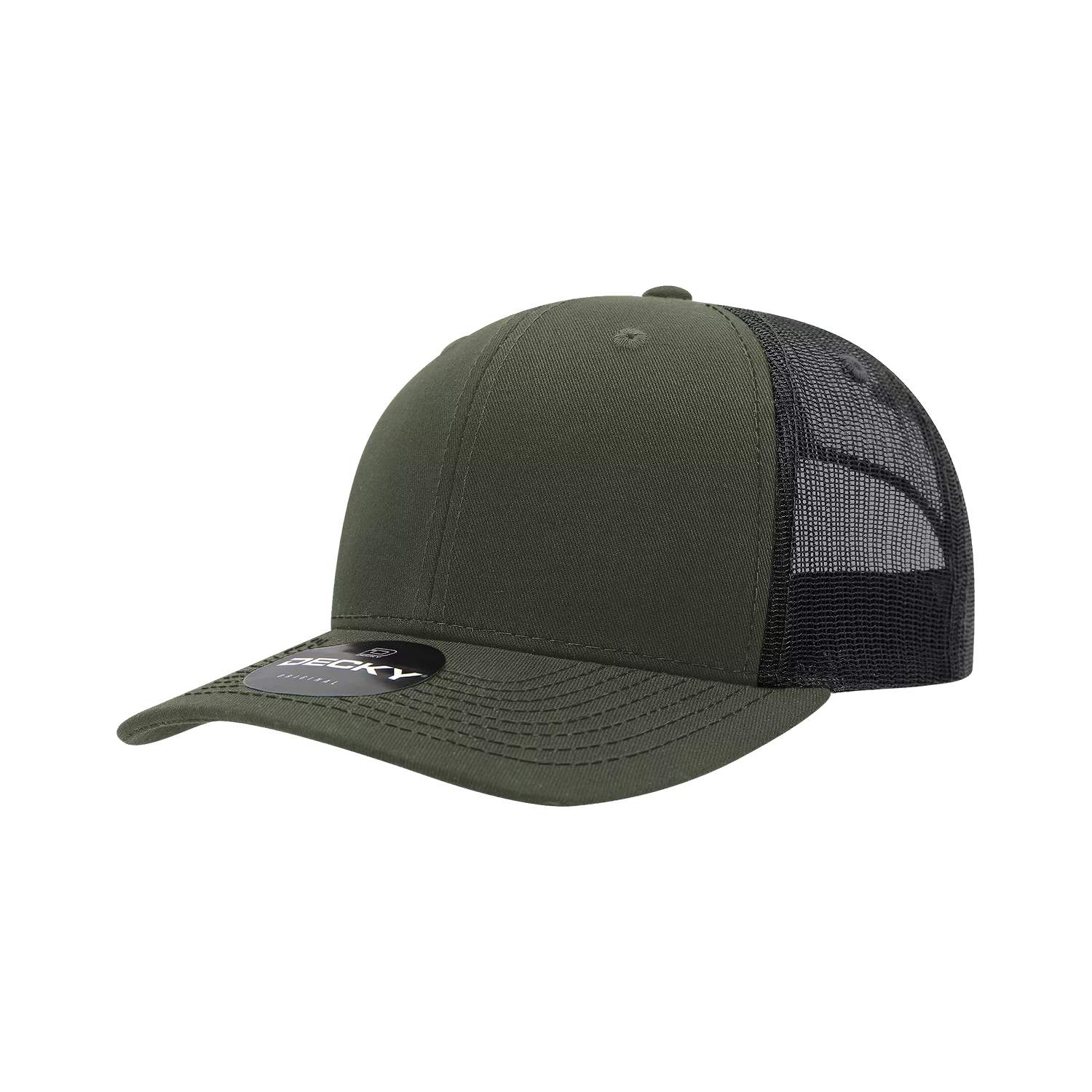 Decky Headwear 6031 in Tri-Colors (Embroidered with Your Logo)
