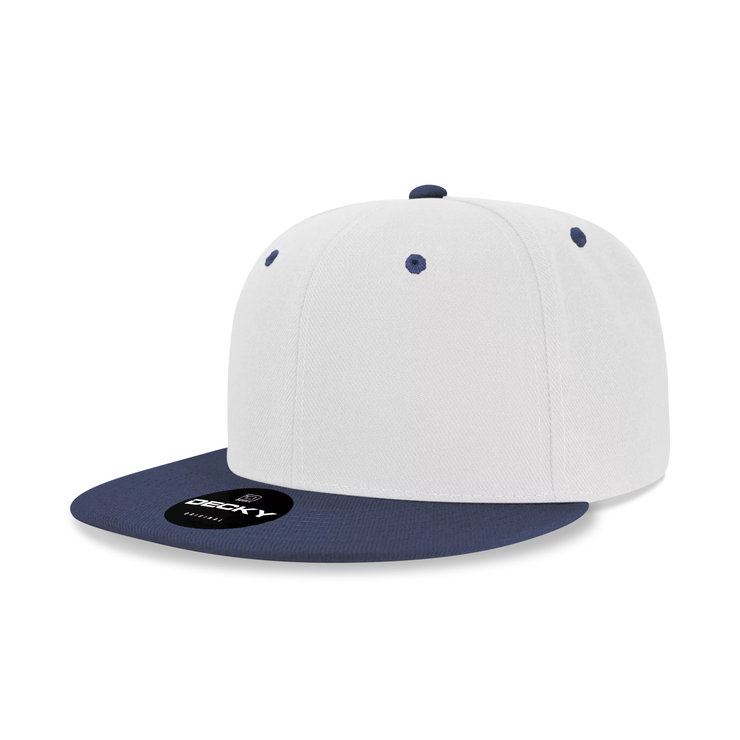 Decky Headwear 6020 in Solid, Dual, and Tri-Colors (Embroidered with Your Logo)
