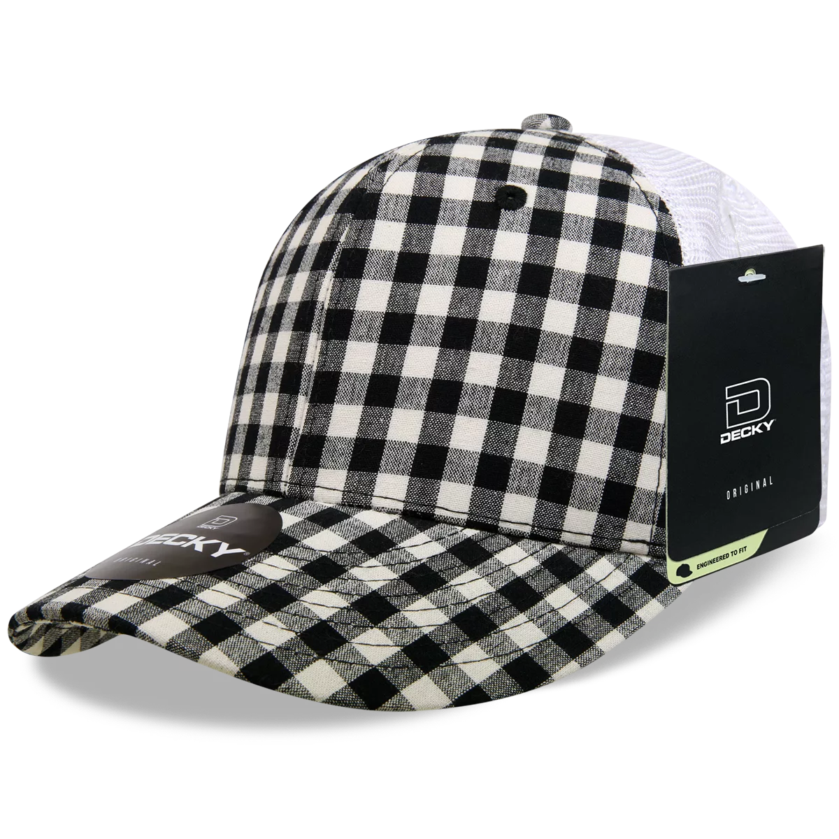 Decky Headwear 6017 in Plaid Patterns, Set 1