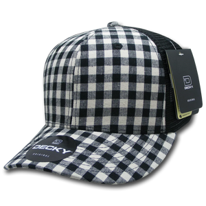 Decky Headwear 6018 in Plaid Patterns (Embroidered with Your Logo)