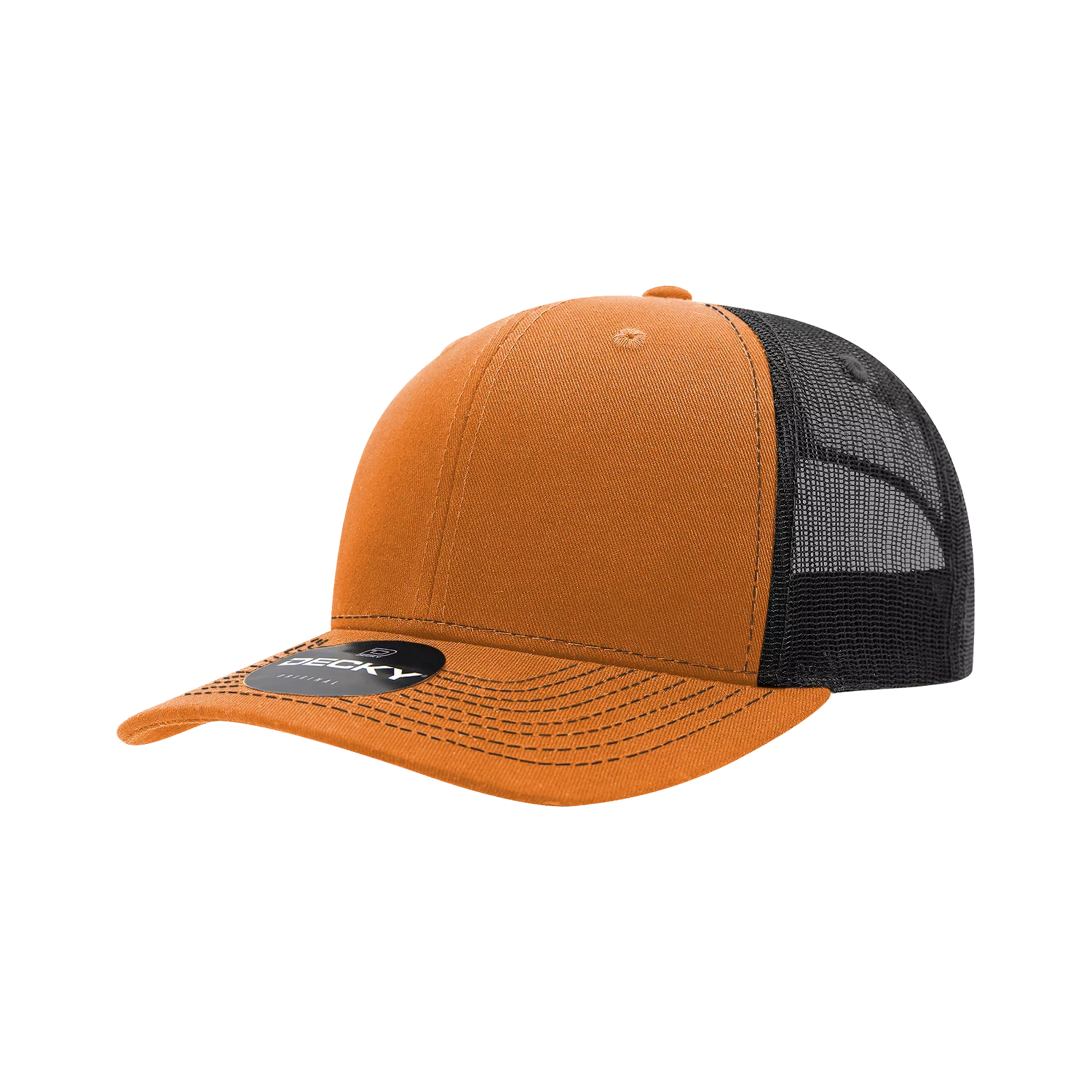 Decky Headwear 6031 in Tri-Colors (Embroidered with Your Logo)