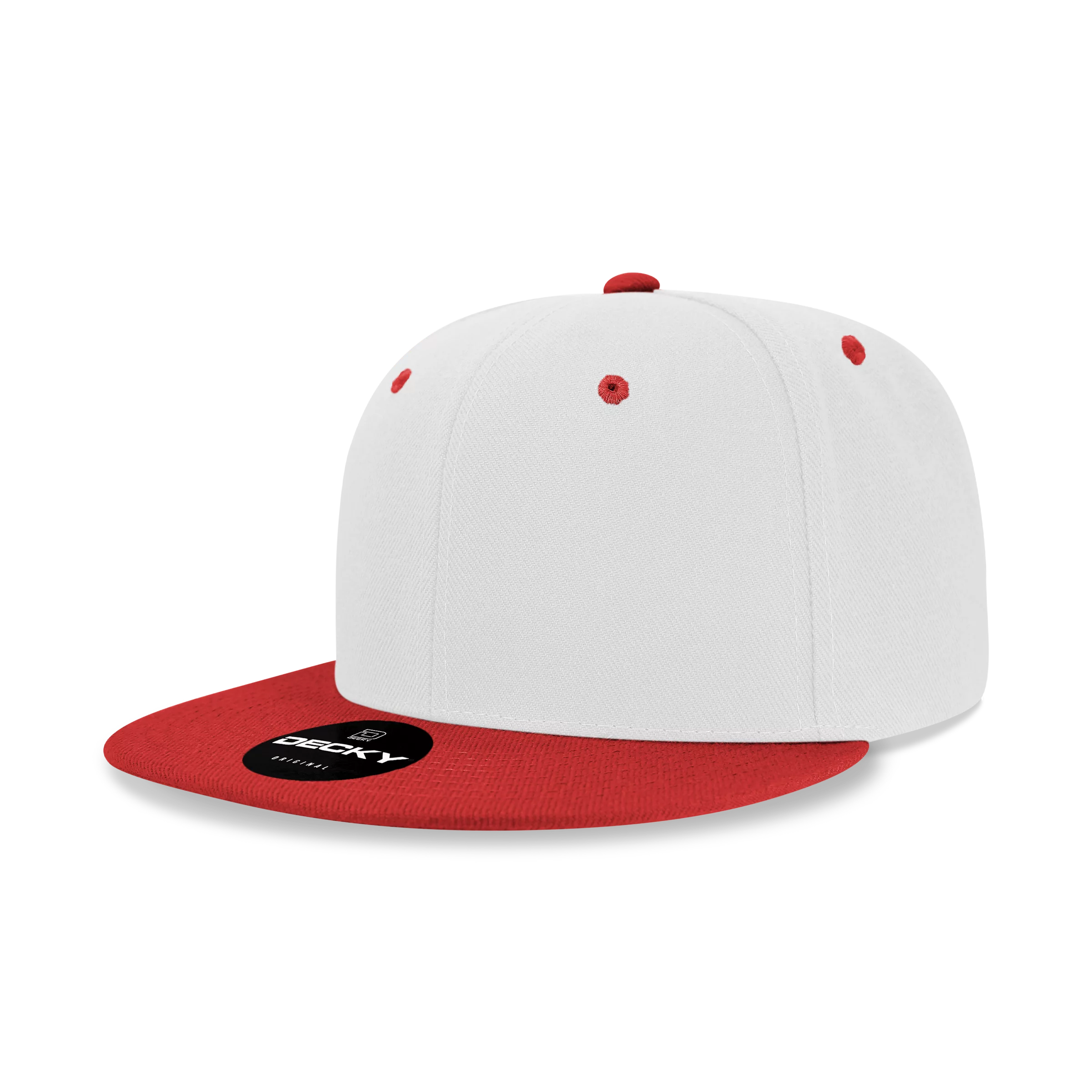 Decky Headwear 6020 in Solid, Dual, and Tri-Colors (Embroidered with Your Logo)