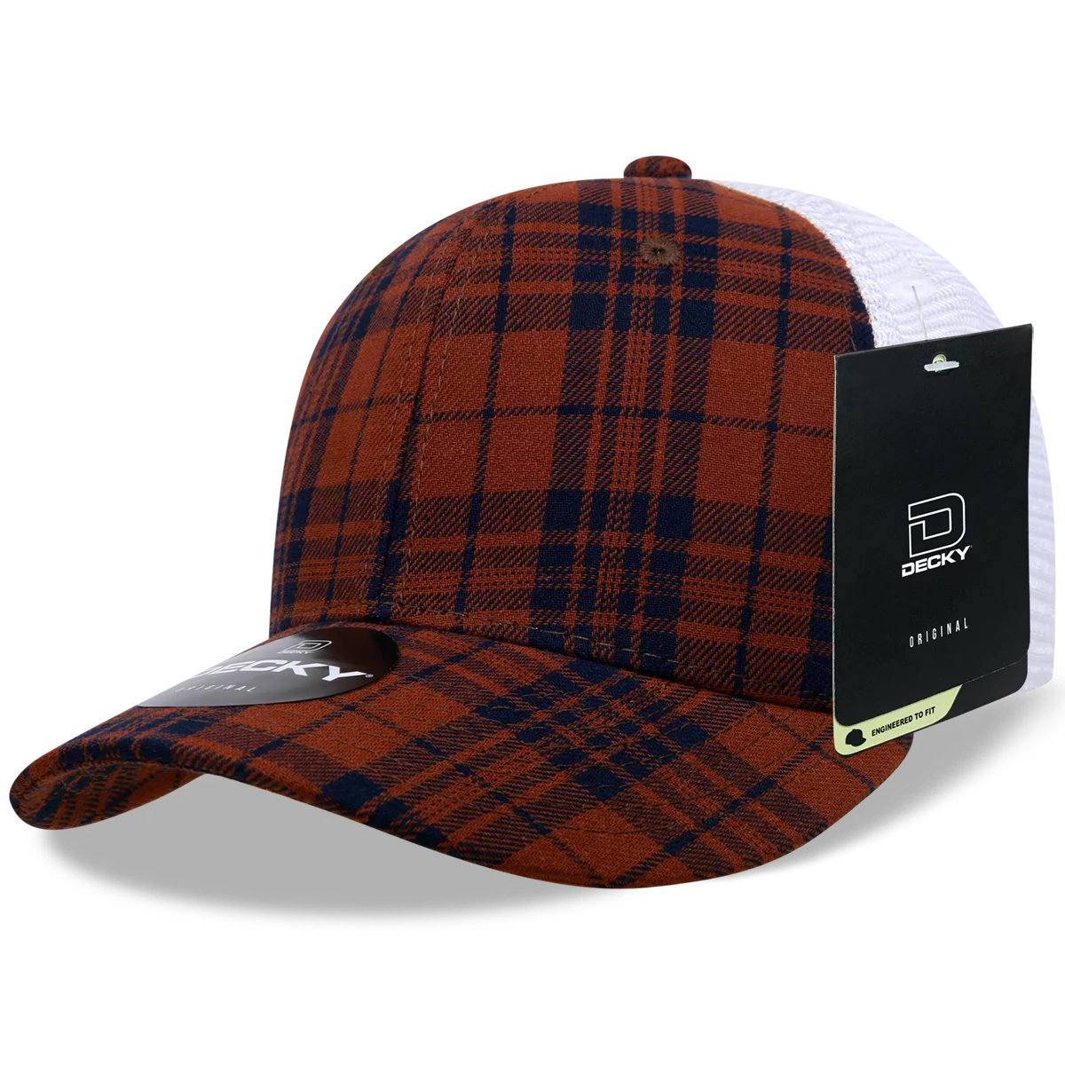 Decky Headwear 6017 in Plaid Patterns, Set 1