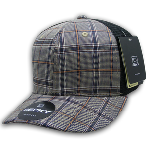 Decky Headwear 6018 in Plaid Patterns (Embroidered with Your Logo)