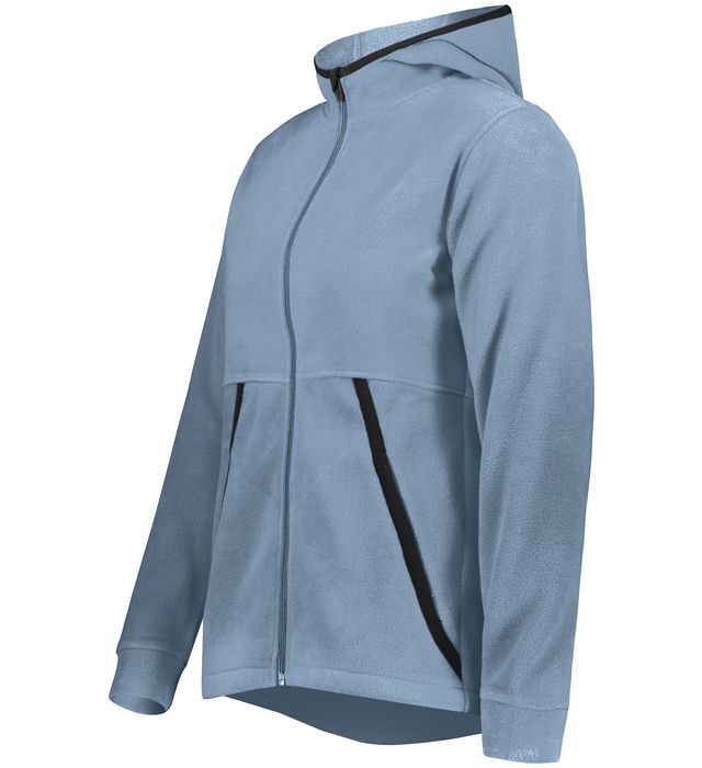 Augusta Sportswear LADIES Eco Revive™ Polar Fleece Hooded Full-Zip Jacket - 6860 - AtlanticCoastSports