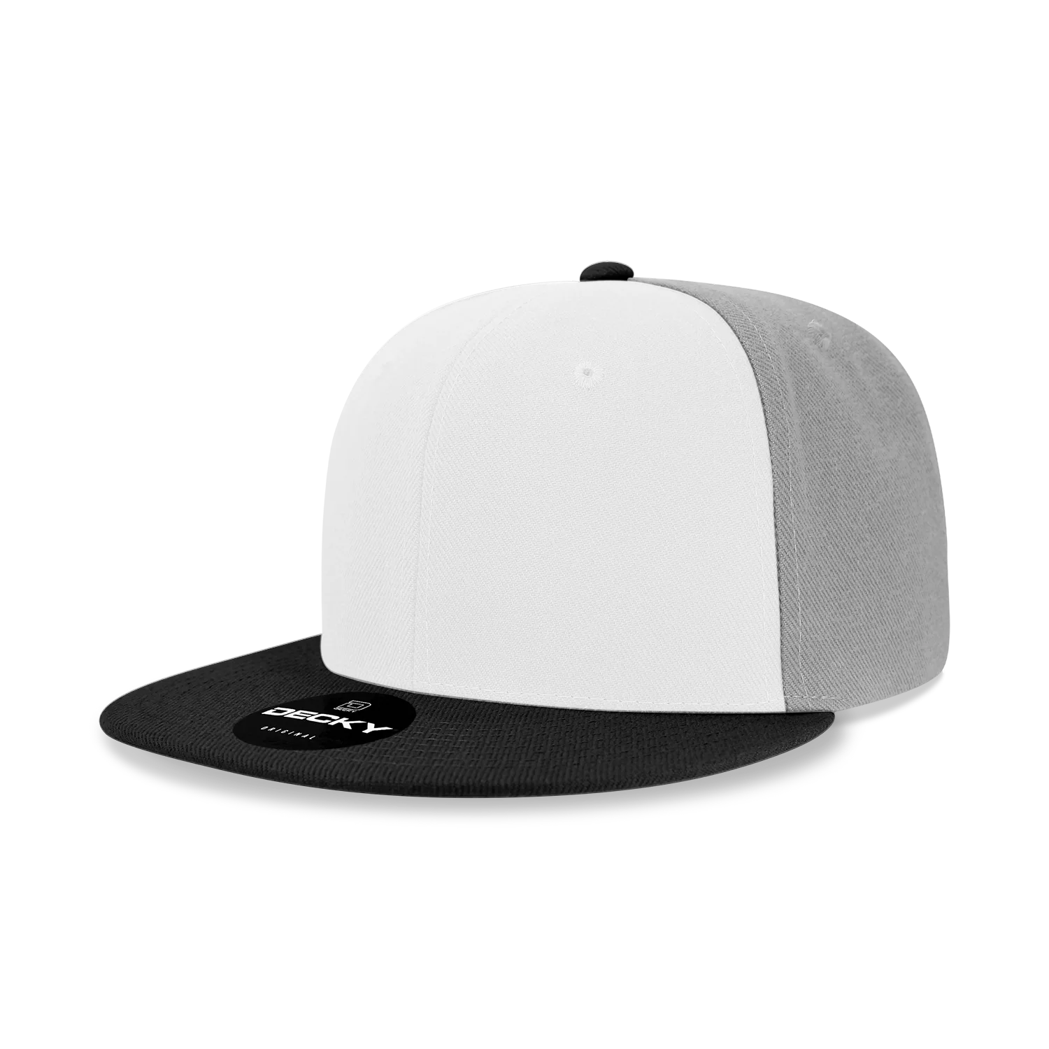 Decky Headwear 6020 in Solid, Dual, and Tri-Colors (Embroidered with Your Logo)