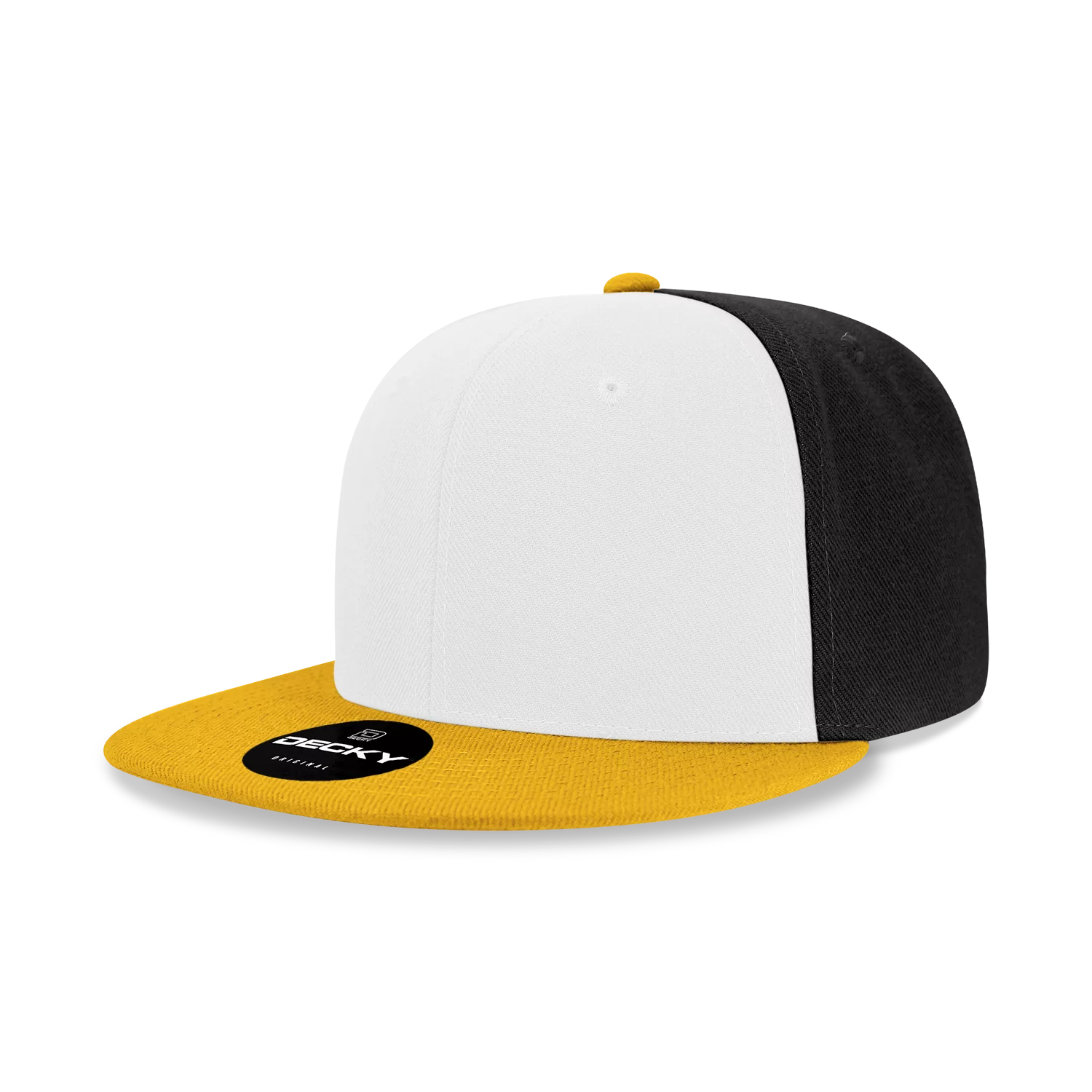 Decky Headwear 6020 in Solid, Dual, and Tri-Colors (Embroidered with Your Logo)