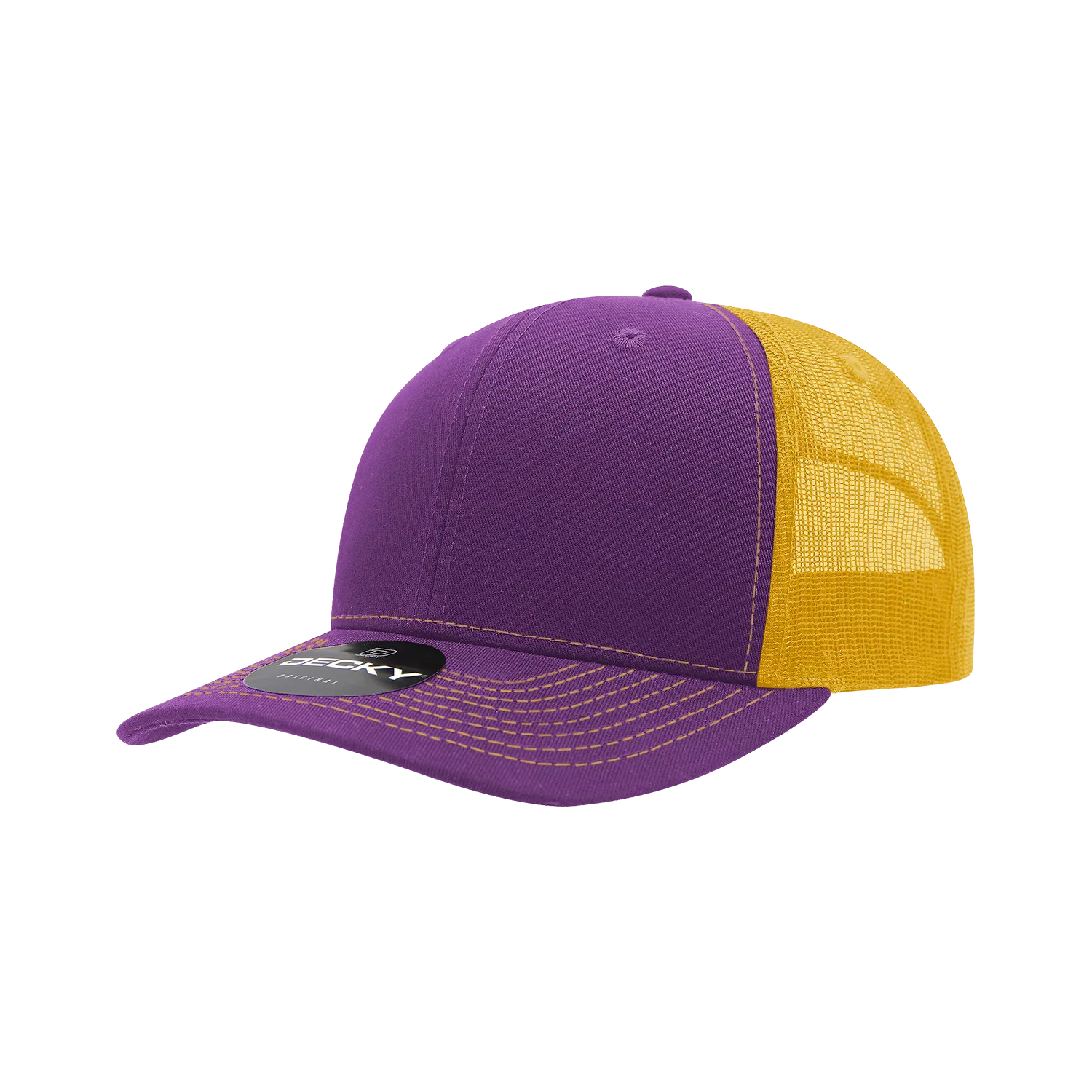 Decky Headwear 6031 in Tri-Colors (Embroidered with Your Logo)