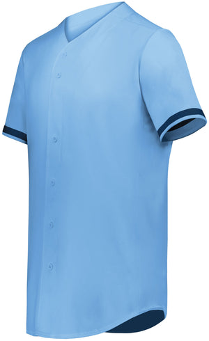 Cutter+ Full Button Baseball Jersey (Light colors, Printed with your logo) - AtlanticCoastSports