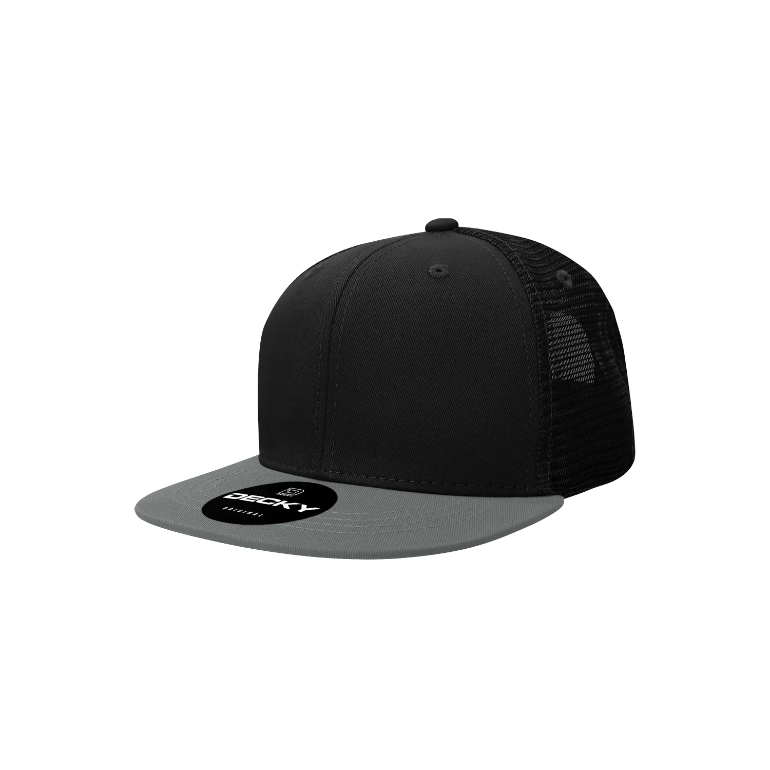 Decky Youth Headwear 5010 in Solid and Tri-Colors (Embroidered with Your Logo)