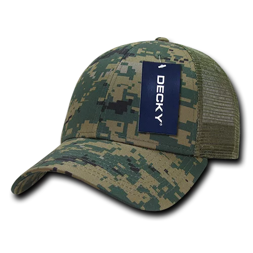 Decky Headwear 218 in Camouflage and Tri-Colors