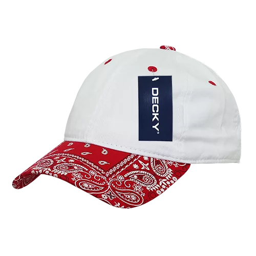 Decky Headwear 256 in Dual-Colors (Embroidered with Your Logo)