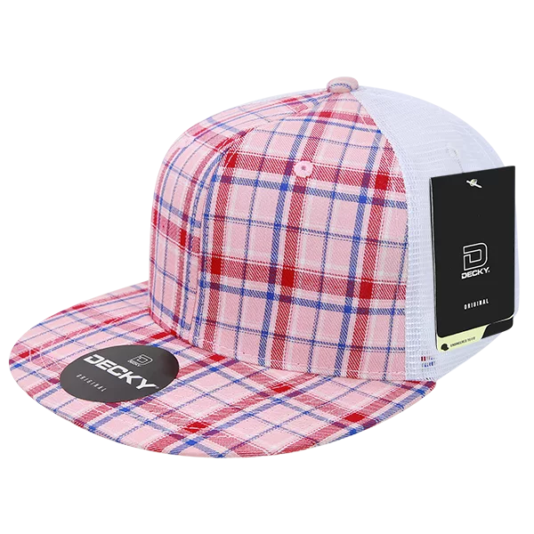 Decky Headwear 6015 in Plaid Patterns, Set 1