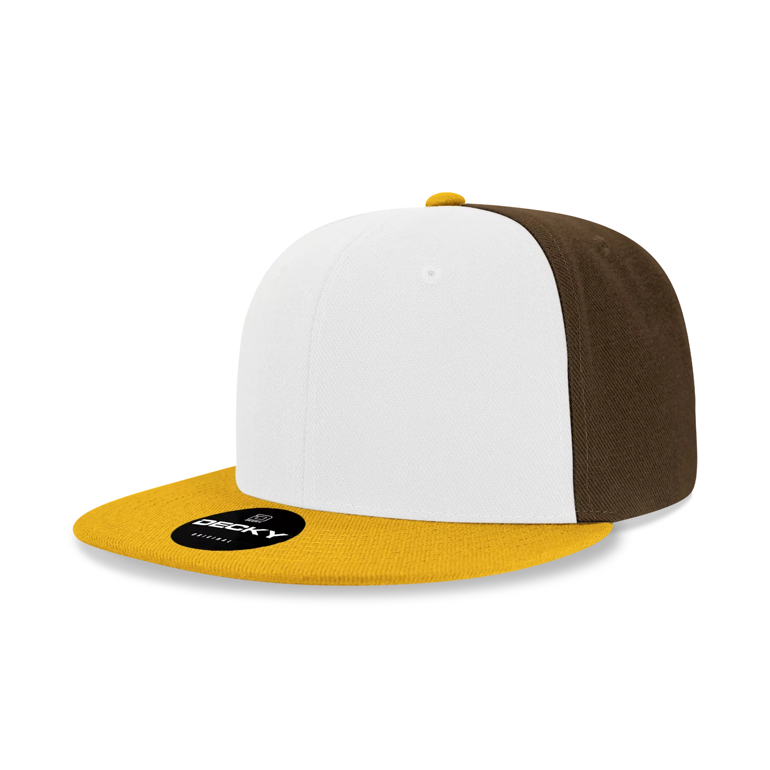 Decky Headwear 6020 in Solid, Dual, and Tri-Colors (Embroidered with Your Logo)