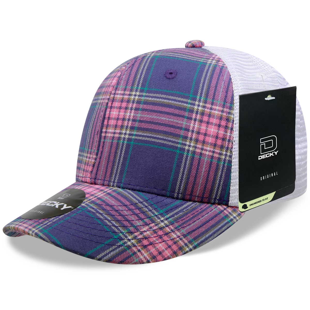 Decky Headwear 6017 in Plaid Patterns, Set 1