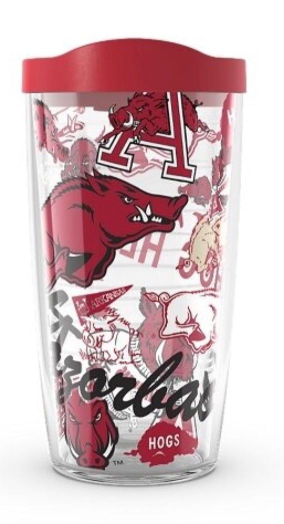 Arkansas Razorbacks  Tervis Tumbler - AtlanticCoastSports