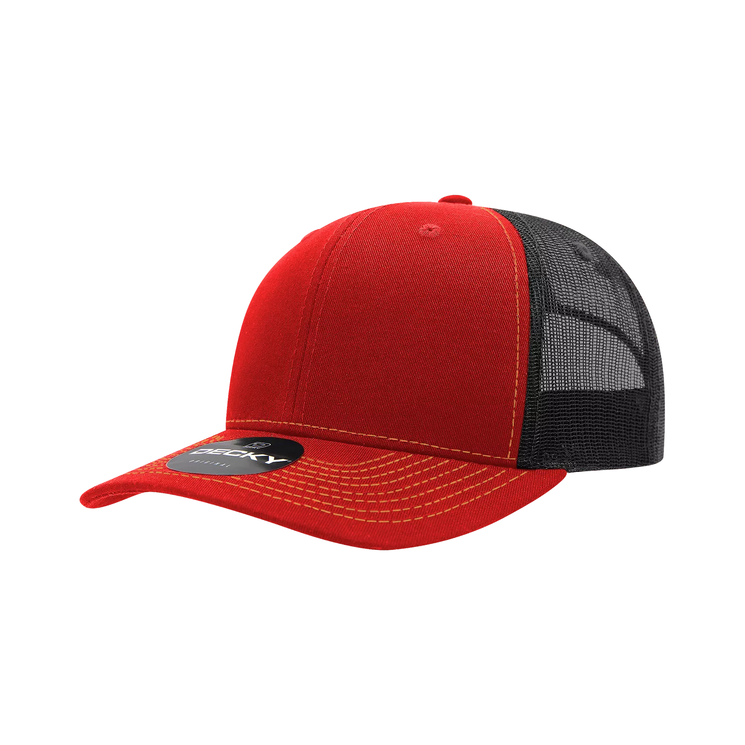 Decky Headwear 6031 in Tri-Colors (Embroidered with Your Logo)