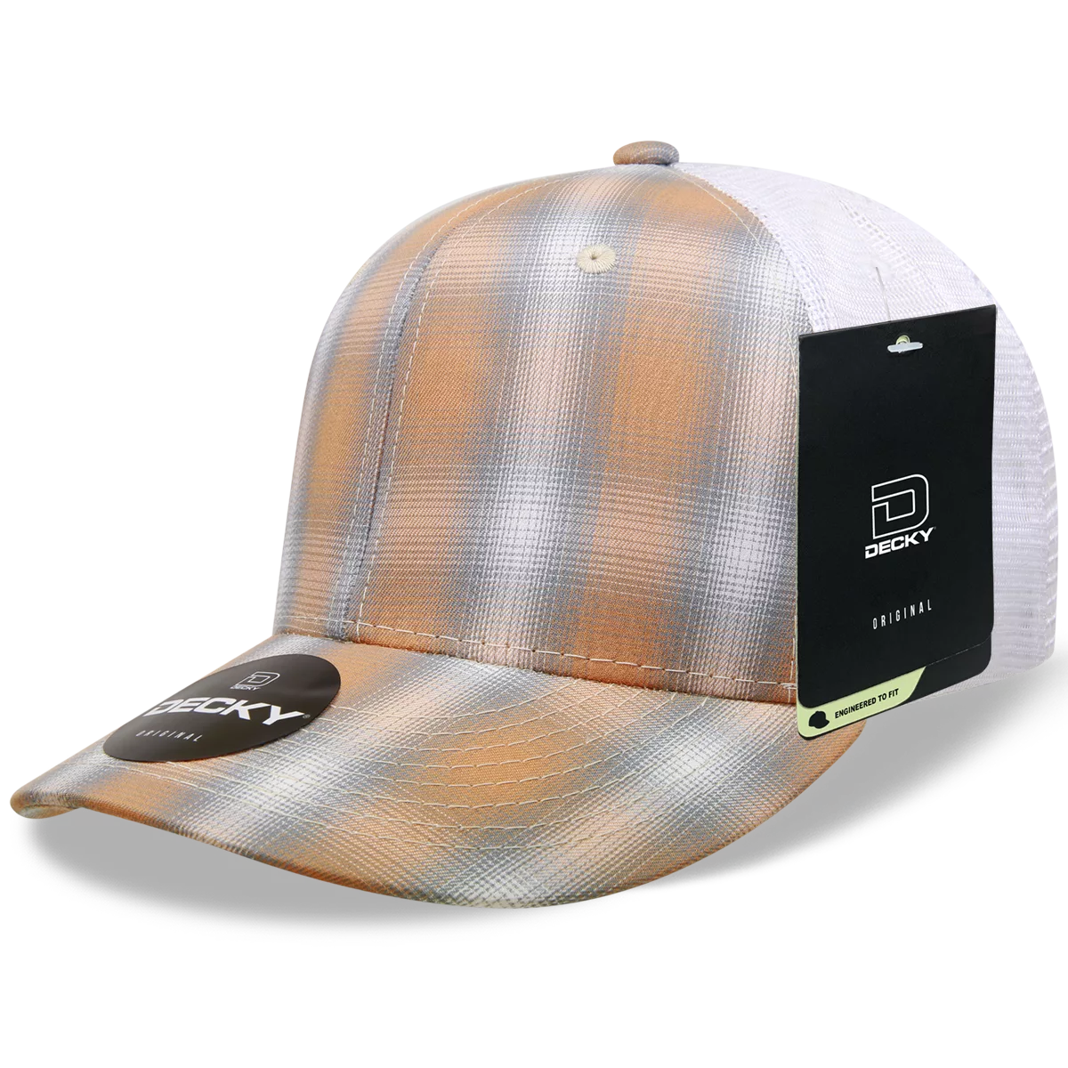 Decky Headwear 6017 in Plaid Patterns, Set 1