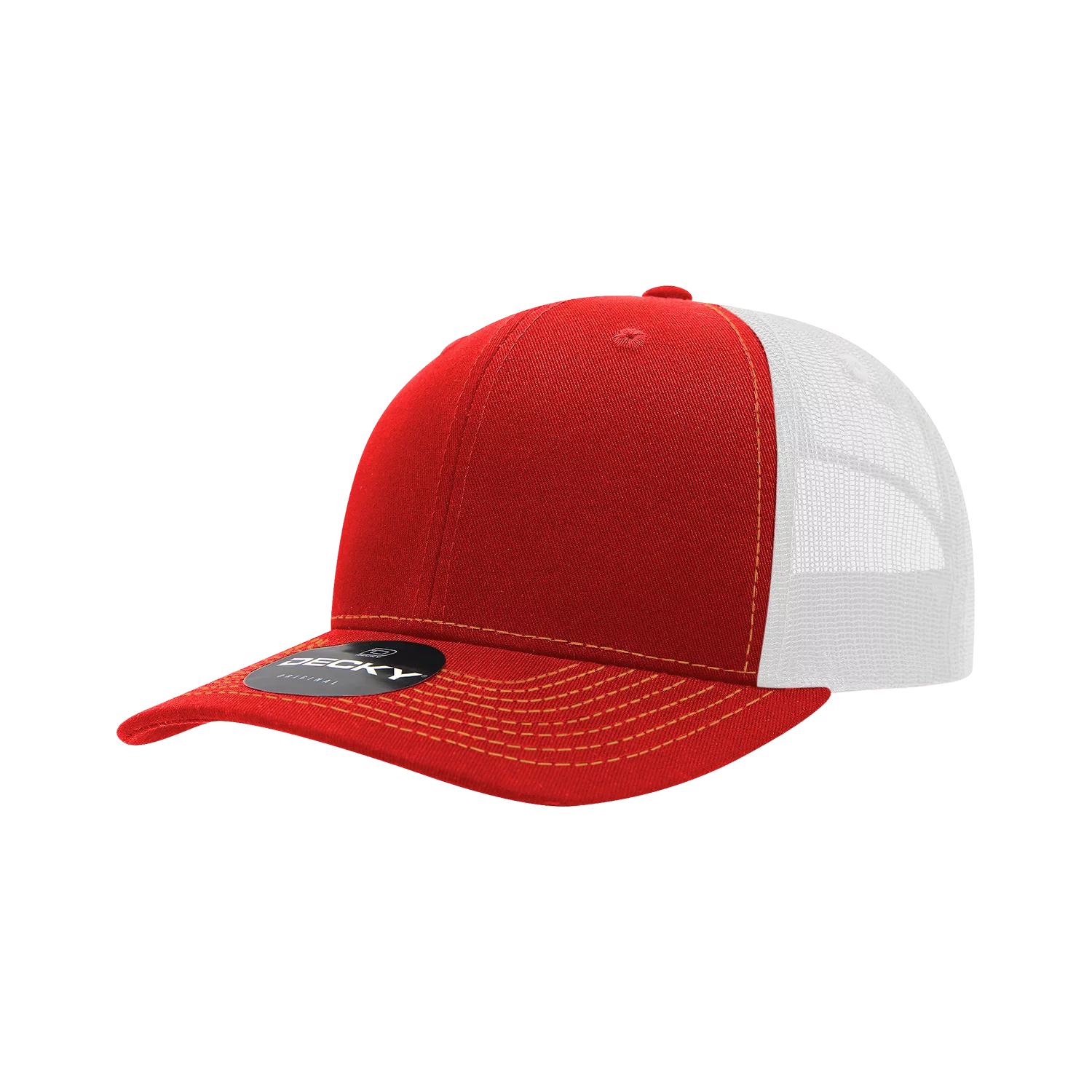 Decky Headwear 6031 in Tri-Colors (Embroidered with Your Logo)
