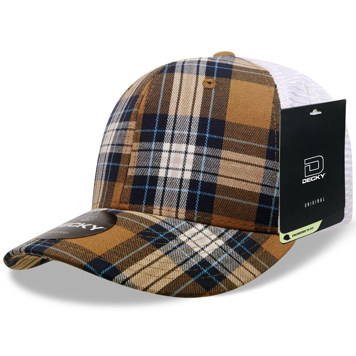 Decky Headwear 6017 in Plaid Patterns, Set 1